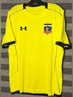 2015/16 Under Armour Colo-Colo Chile Goalkeeper Soccer Jersey Football Kit Large